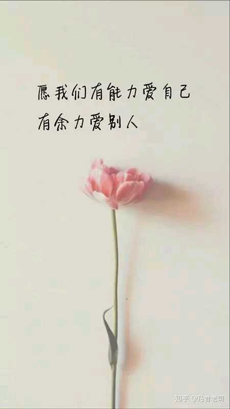 懂得爱人,也懂得被爱,懂得感恩,也乐意接受爱.