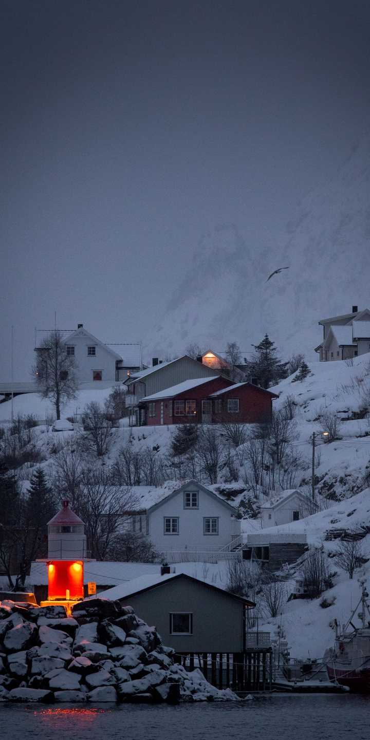 有没有超清的全面屏手机壁纸关于雪景的?