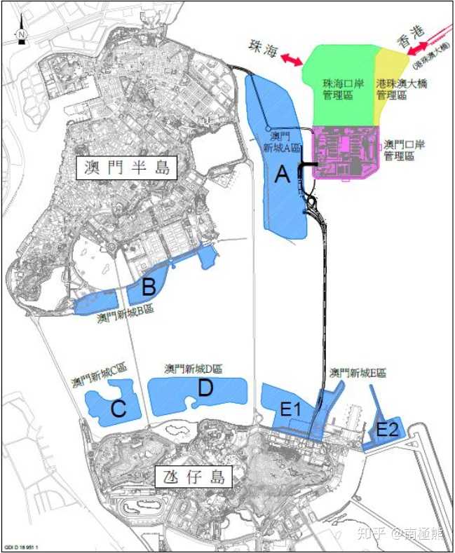 在2014年 澳门大学新校区正式启用于 珠海市 横琴岛 东部 横琴口岸南