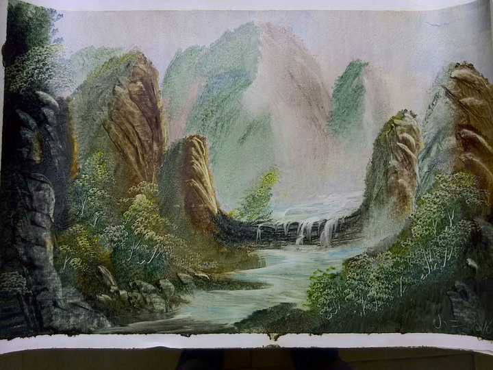 (第一幅1/8的刀画作品)