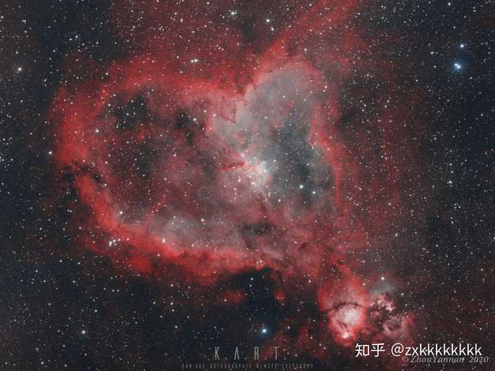 ③ 心脏星云(ic1805)