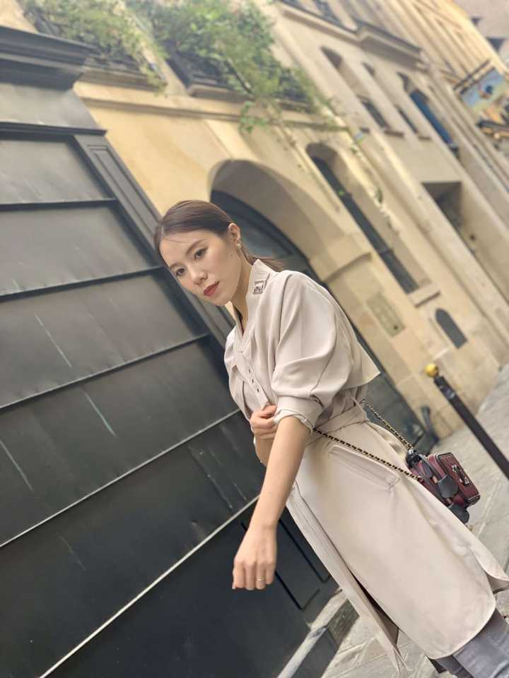 王屹芝 halofanny 拍片码字的时髦女孩 前几个月淘到的vnntage