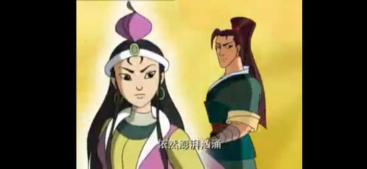 《大英雄狄青》 狄青和百花公主,真童年男神和女神.
