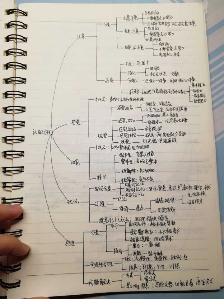 这是手写的思维导图,不过我给大家做了电子版