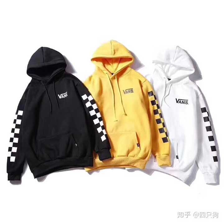 【vans】经典款棋盘格卫衣 vans最经典的棋盘格元素上身