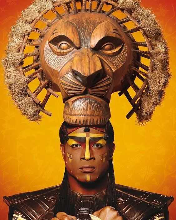 这是辛巴simba的爸爸 狮王木法沙mufasa的头饰