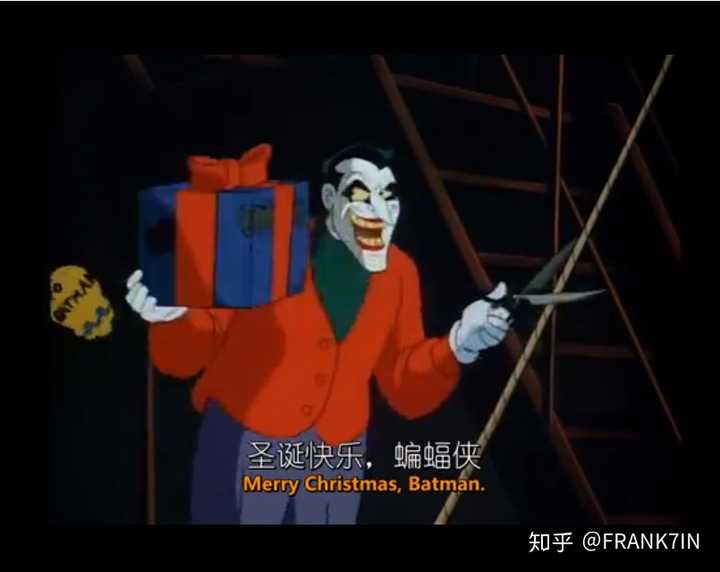 "christmas with the joker",丑爷在圣诞节从阿卡姆逃了出来