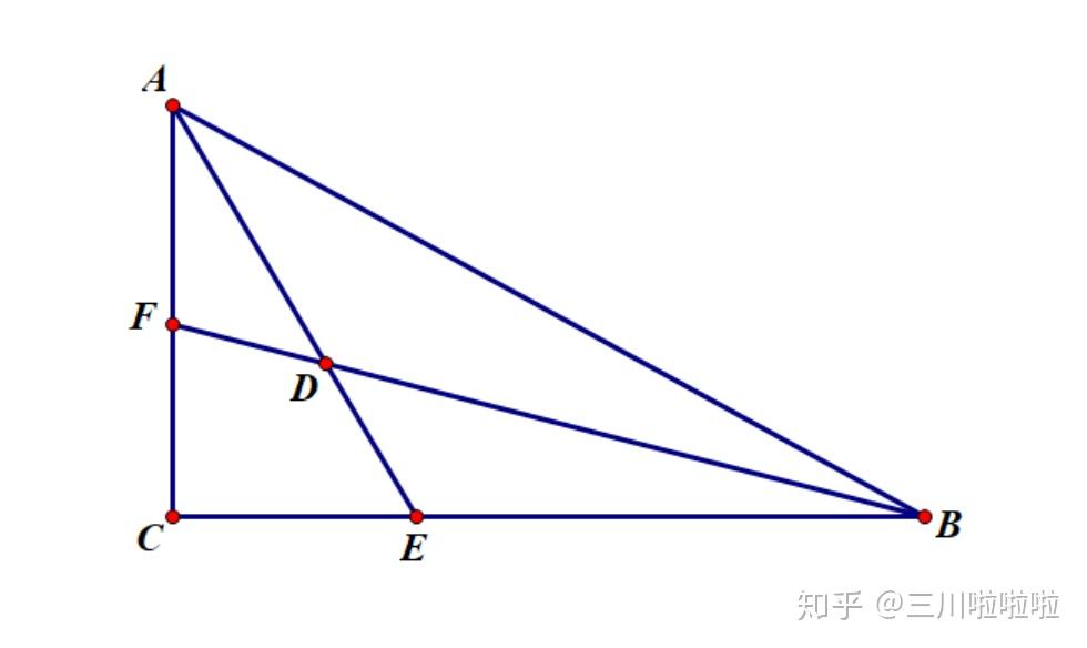 直角三角形内知道两个锐角的角平分线长度,怎么求斜边