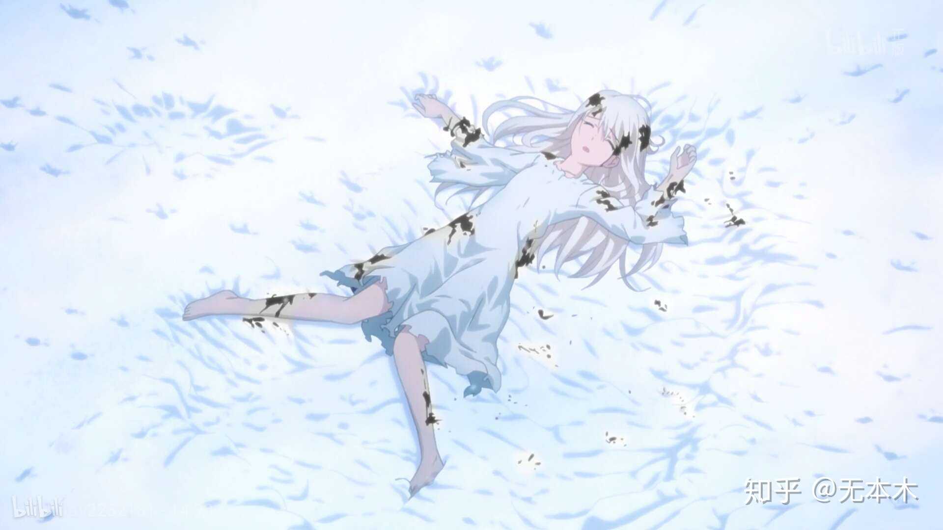 现在b站《fate stay night》和谐了血迹,变成黑白色,看上去像发霉
