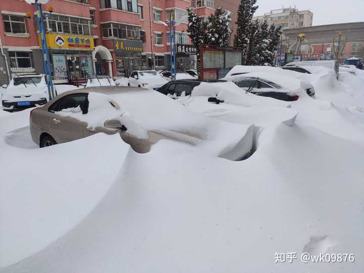 黑龙江内蒙古吉林多地突降暴雪,齐齐哈尔发布暴雪红色