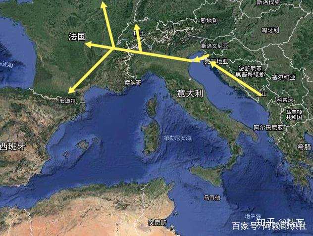 为什么地中海区域位置偏北威尼斯会成为商贸中心?