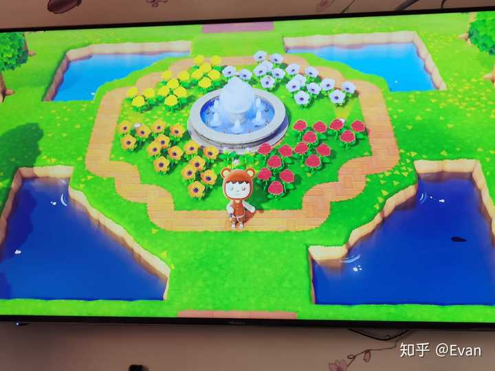 中央广场前的喷泉