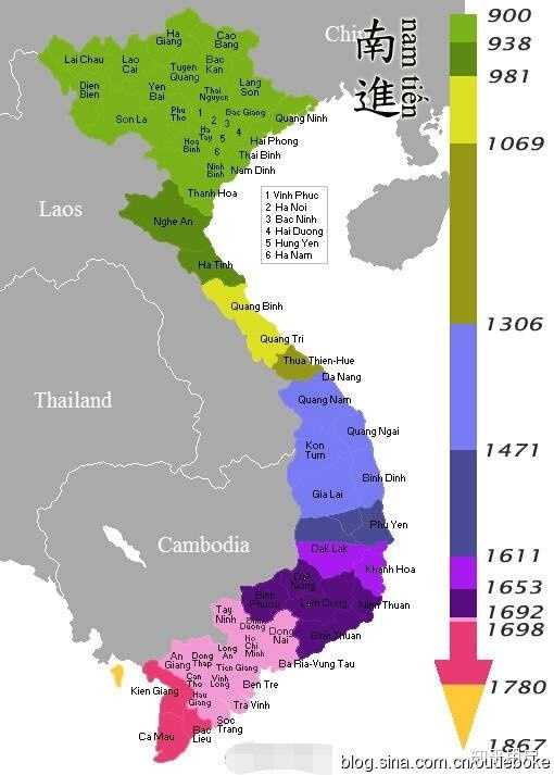 这两个地区是当今越南的人口和经济中心,连接南北的是一段狭长的沿海