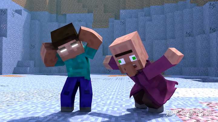 herobrine图片高冷,herobrine高冷 求minecraft中herobrine好看的图片?
