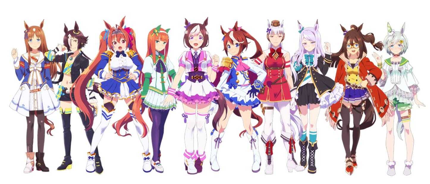 "赛马娘,她们是为奔跑而生的女孩.