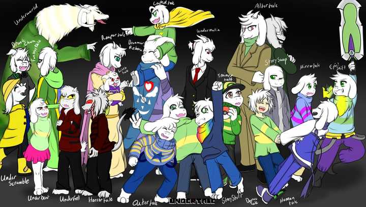 游戏undertale有多少知名au