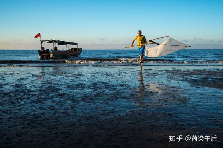 这里有奇特的"海上巨人"高跷渔夫