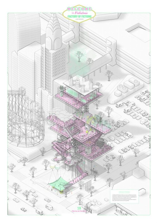 如何画建筑手绘轴测图?