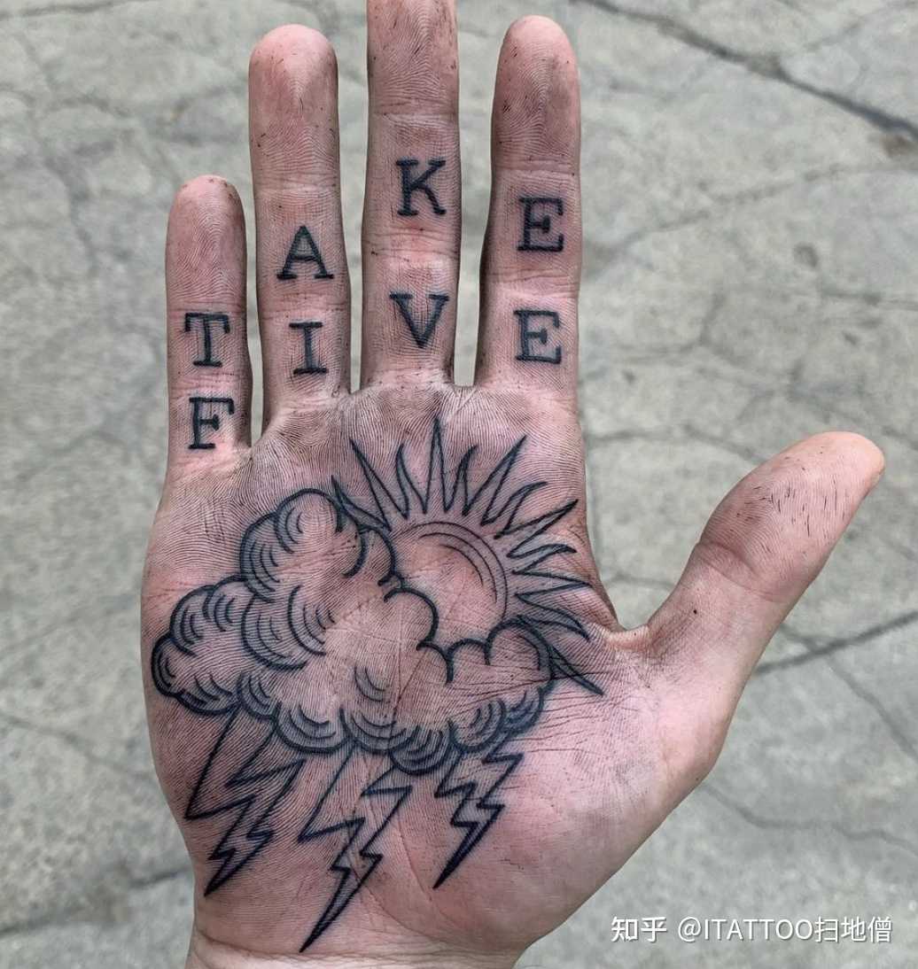 itattoo扫地僧 的想法: 手掌纹身|lukeaashley #手部
