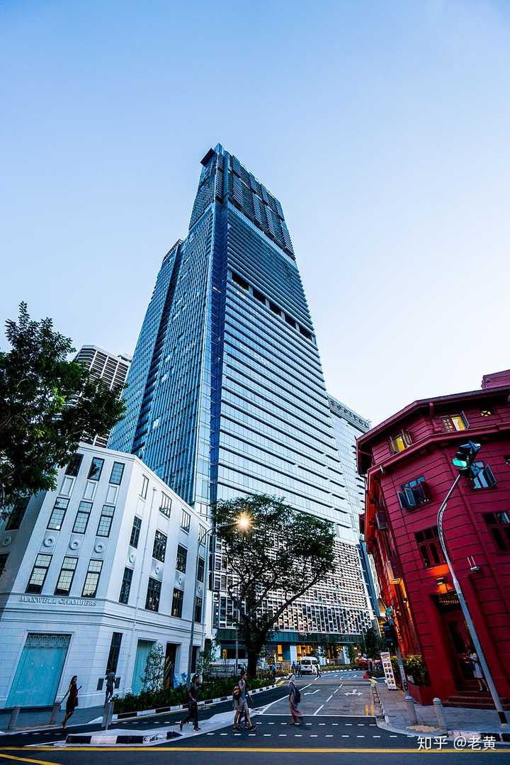 新加坡最高建筑物是290米的guoco tower 国浩大厦