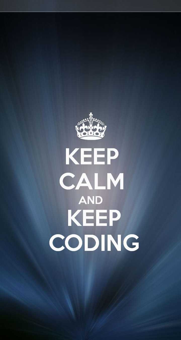 keep calm and keep coding"码农系列苹果手机壁纸,适应苹果手机