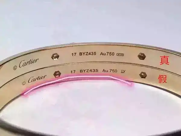 自己用金去金店打只卡地亚手镯跟柜台卖的有什么区别?