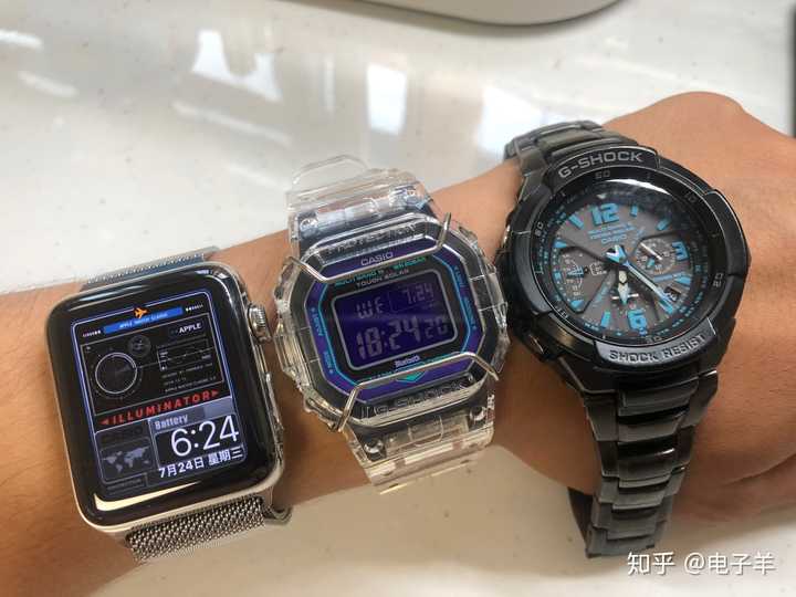 购买g-shock还是apple watch?