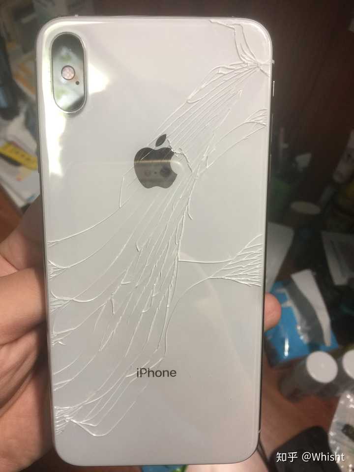 iphone xs后壳摔裂怎么办?
