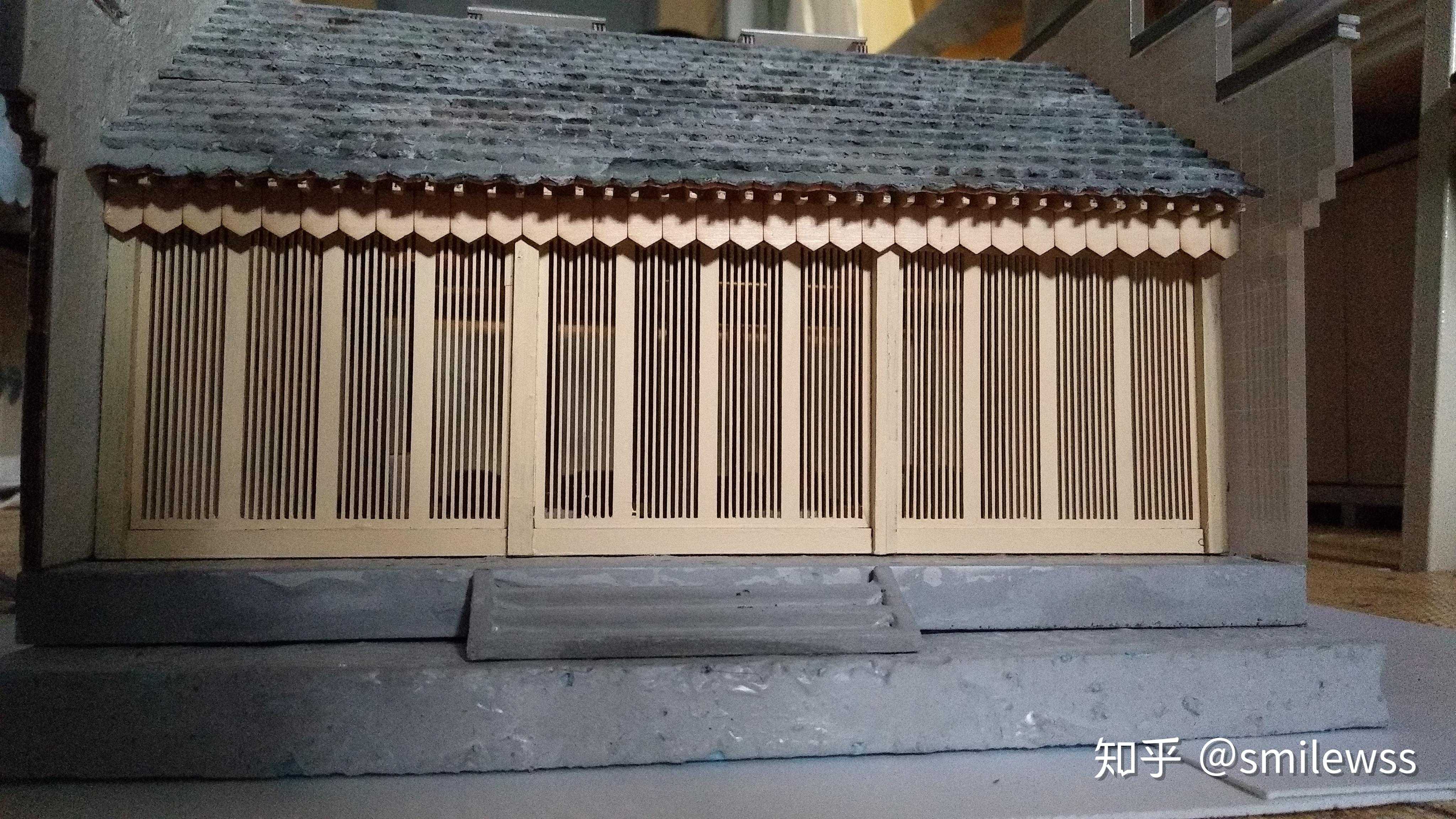 模型制作――徽派建筑