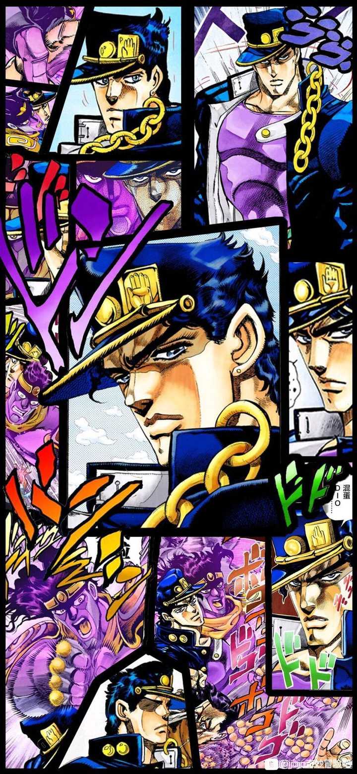 在已经动画化的五部jojo中,你认为最帅(黄金精神)的角色是谁?