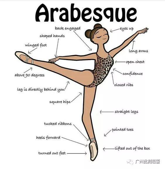 芭蕾中的阿拉贝斯克(迎风展翅)舞姿要怎么练才能做好看?