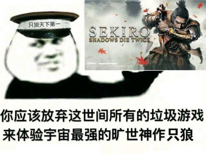 如何评价宫崎英高新作游戏只狼影逝二度