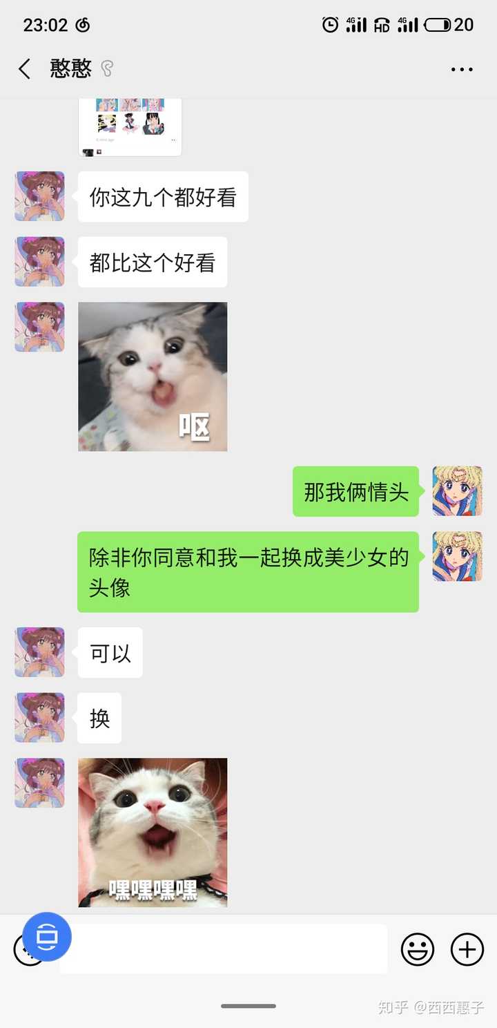 可爱的男朋友像只大猫猫或者大狗狗的那种.