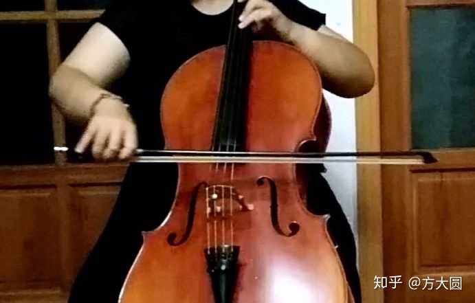 关於大提琴握弓手指位置一问?