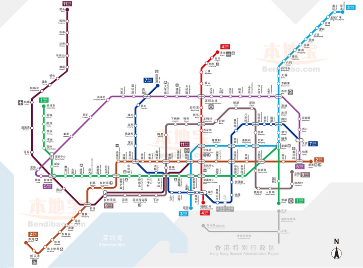 为什么深圳地铁的线路规划不像北京一样设计成棋盘布局?