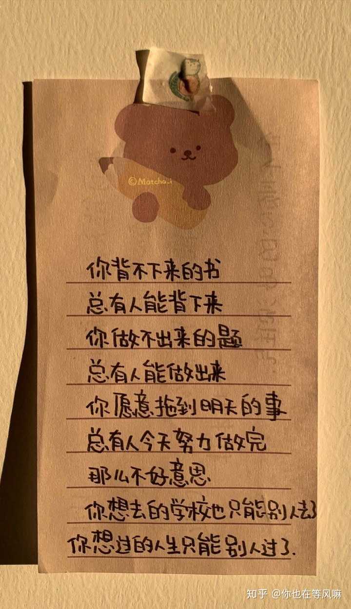 今年高考,偶尔会崩溃不想学,能给我几句激励的话吗?