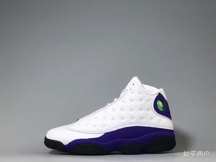 air jordan    "lakers rivals"纪念乔丹击败湖人 aj13紫金湖人 白紫