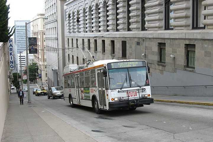 为什么旧金山的电车叫cable car而不是trolley bus?