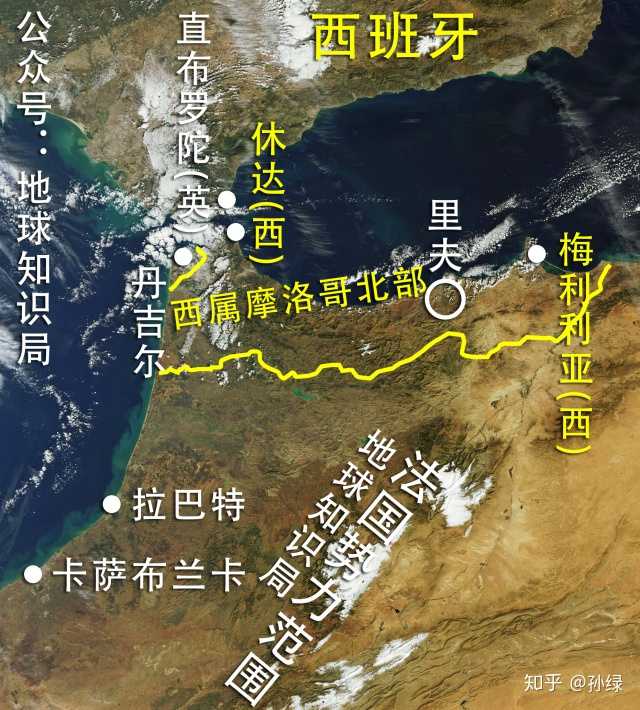 西属摩洛哥北部的里夫地区(阿拉伯语中"里夫"之意为为农村)是摩洛哥