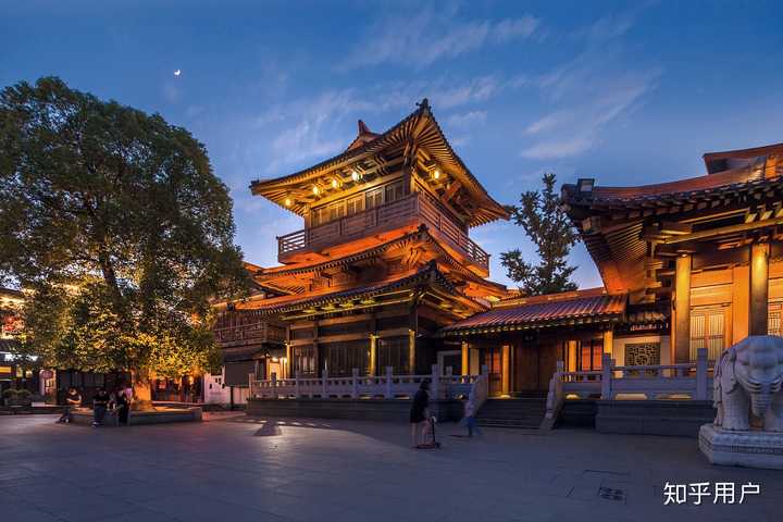 惟迪法师参与重建的杭州积香寺,复刻宋代建筑风格