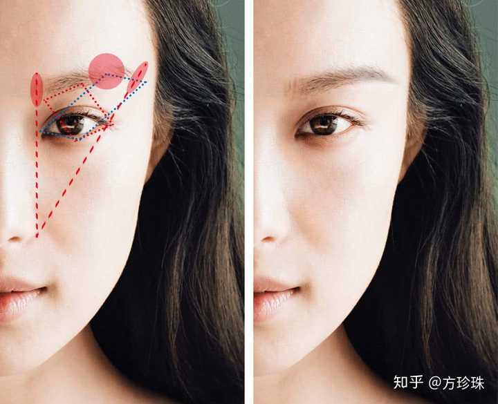 如何根据眉骨修眉,画眉?