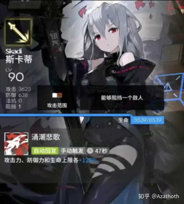 《明日方舟》中的斯卡蒂是否有培养的必要?