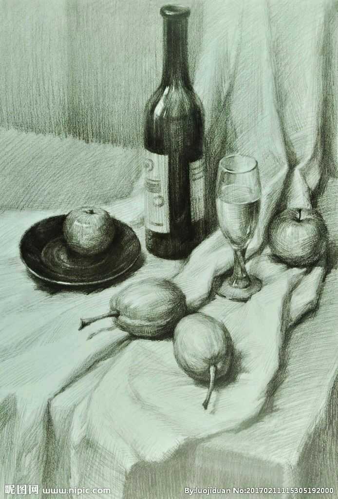 零基础如何开始学素描?
