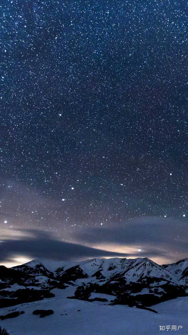 有人推荐下星空图让我做壁纸吗?