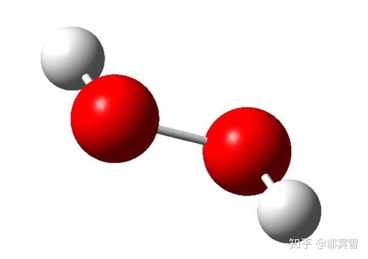 为什么过氧化氢是极性分子?