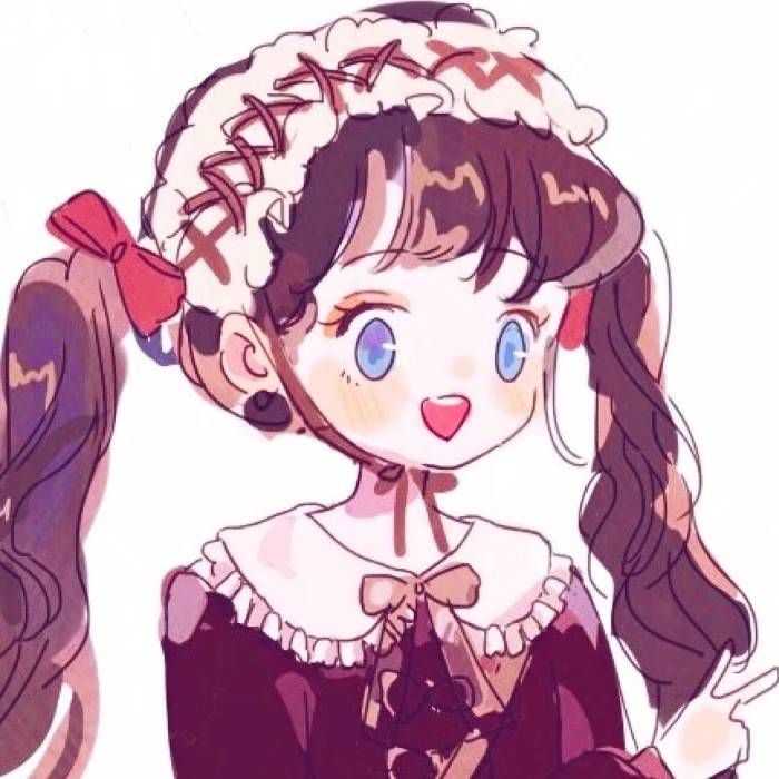 有没有一些可以作为头像的那种动漫的可爱的女生头像