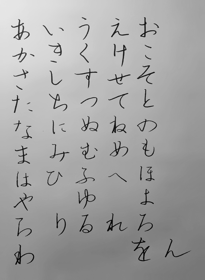 你觉得哪个日文假名最难写好看?为什么?