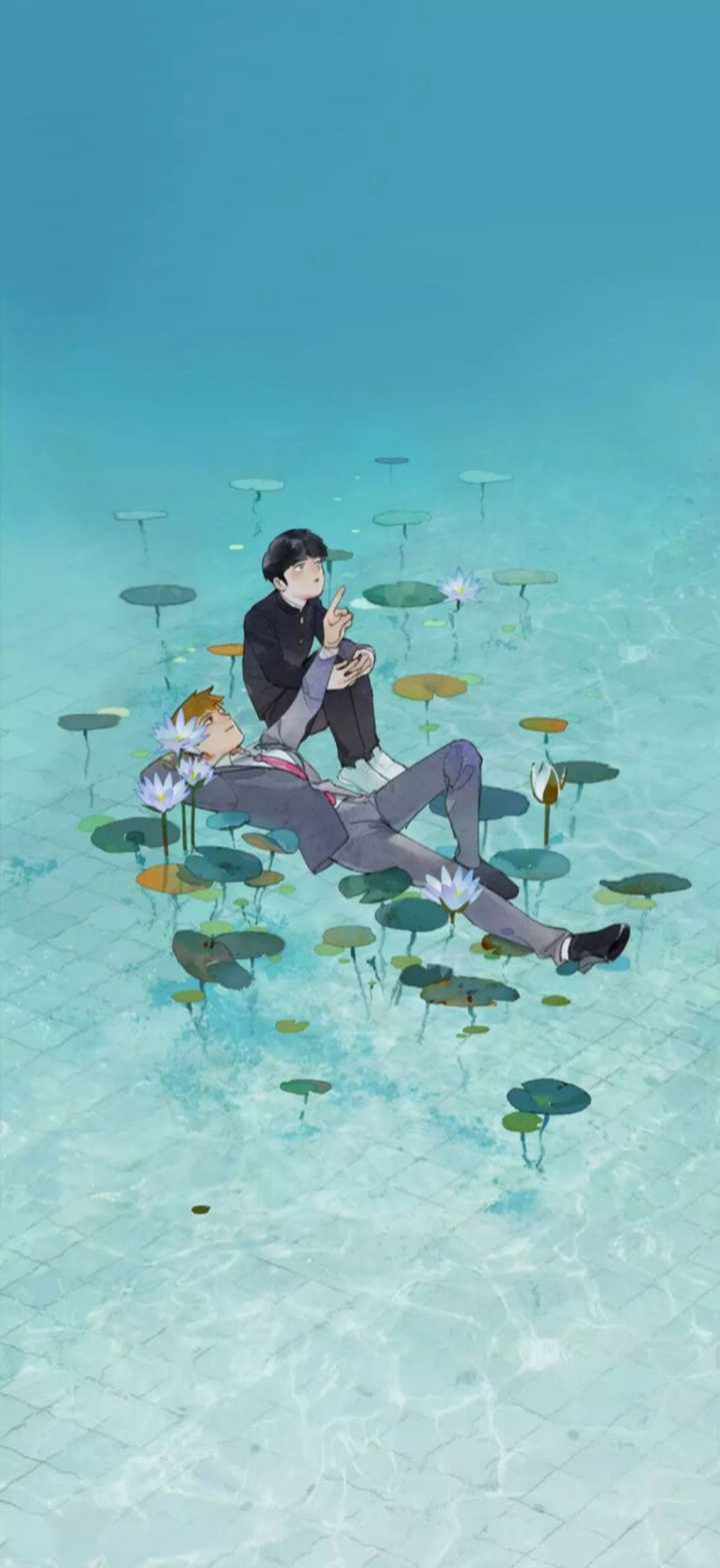 想要灵能百分百壁纸,,,((*゜Д゜)ゞ"?