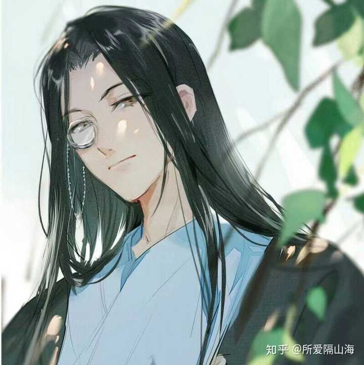 有没有好看的古风男图(想要墨色长发白衣飘飘的那种 ,其他的也可以,帅