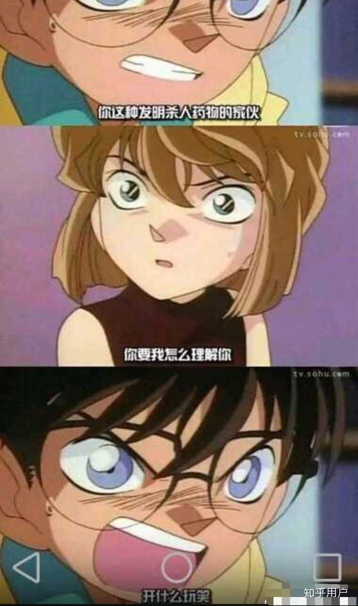 为什么喜欢灰原哀的粉丝这么喜欢黑毛利兰?到底是抱着